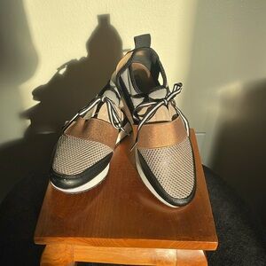 Steve Madden Rose Gold Cut-out Slip-on Sneakers-Athleisure Style-Tri-color